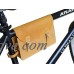 Bicycle frame bag genuine leather vintage bag small pouch tool kit tan - B07688DL85